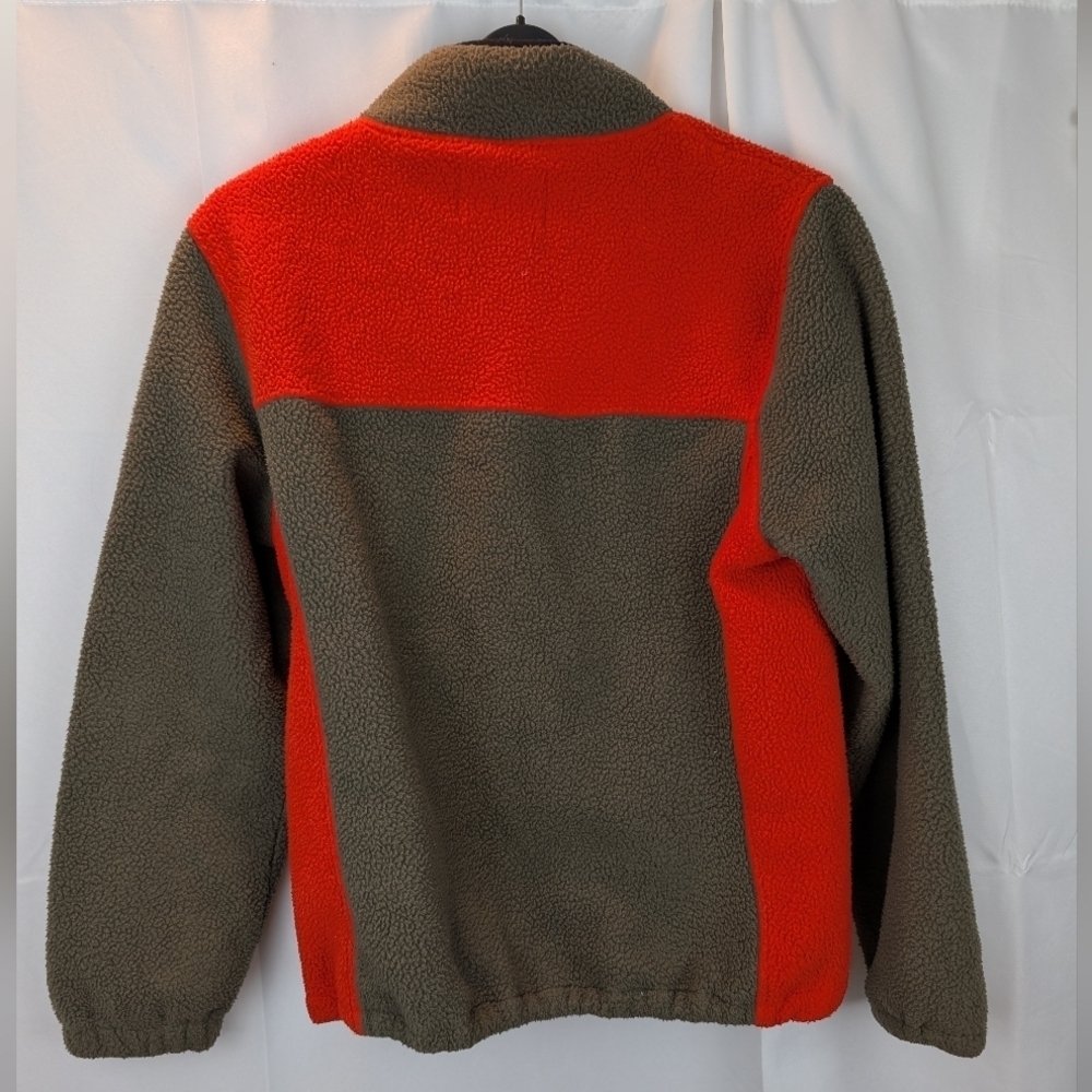 Stussy Drift Diagonal Zip Pullover in Tomato size S in VGUC - Picture 10 of 12